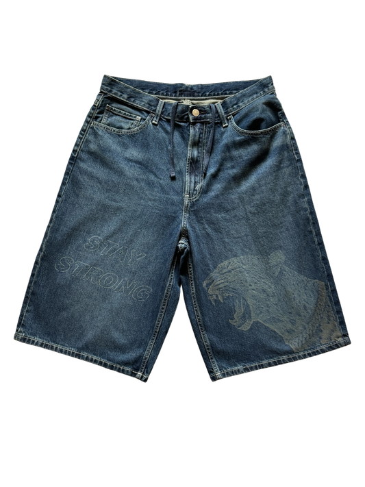 DENIMU – Tiger Cut Shorts
